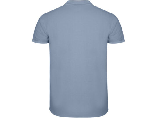 Рубашка поло Star мужская, спокойный синий (M), арт. 027890503