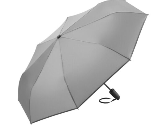 Зонт складной 5477 ColorReflex со светоотражающими клиньями, полуавтомат, серый, арт. 027956503