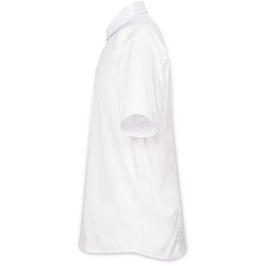 Рубашка мужская с коротким рукавом Collar, белая, размер 70; 182
