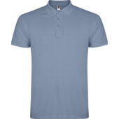 Рубашка поло Star мужская, спокойный синий (2XL), арт. 027890803