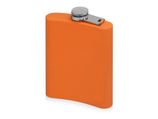 Фляжка 240 мл Remarque soft touch, 304 сталь, оранжевый, арт. 027954903