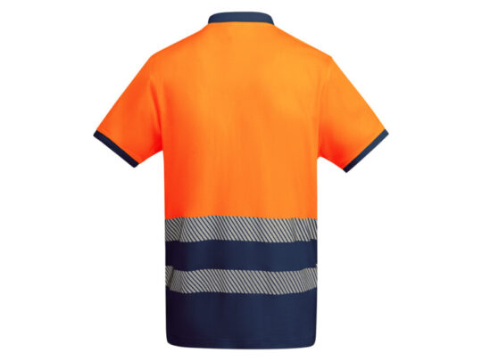 Рубашка поло Atrio мужская, нэйви/неоновый оранжевый (S), арт. 027899103