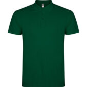 Рубашка поло Star мужская, бутылочный зеленый (L), арт. 027884503