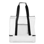 Пляжная сумка с изотермическим отделением Coolmesh, белый, арт. 027894003