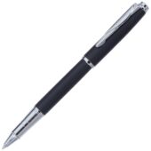 Ручка-роллер Pierre Cardin GAMME Classic со съемным колпачком, черный матовый/серебро, арт. 027932603