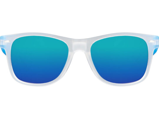 Очки солнцезащитные с зеркальными линзами Partymaker, синий, арт. 027853603