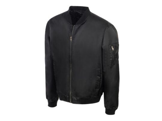Куртка бомбер Antwerpen унисекс, черный (2XL), арт. 027949503
