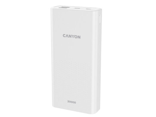 Портативный аккумулятор Canyon PB-2001 (CNE-CPB2001W), белый, арт. 027894903