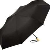 Зонт складной 5429 ÖkoBrella из бамбука, полуавтомат, черный, арт. 027957903