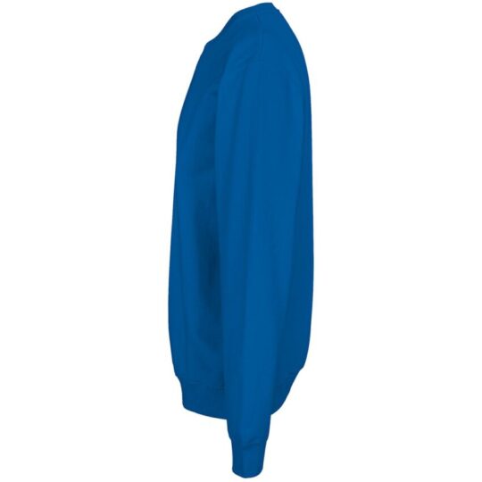 Свитшот унисекс Columbia, ярко-синий, размер XXL