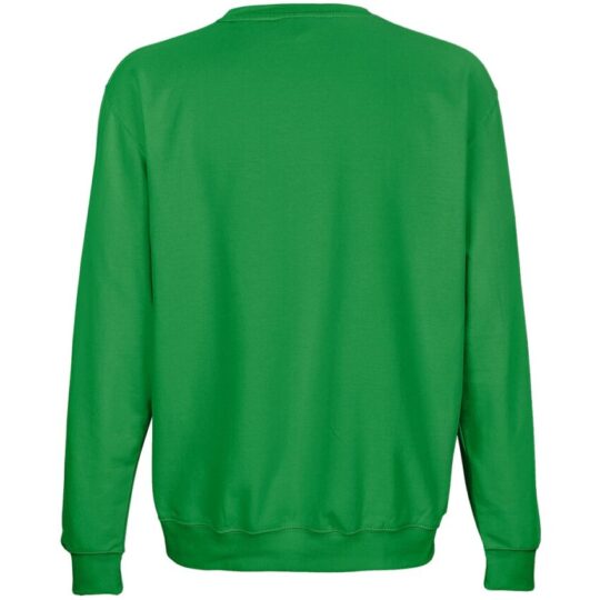 Свитшот унисекс Columbia, ярко-зеленый, размер XL