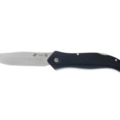 Нож складной Stinger, 101 мм (серебристый), материал рукояти: древесина черного дерева (черный), арт. 028207303