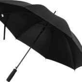 Зонт трость 23 Niel из переработанного ПЭТ-пластика, полуавтомат — Черный, арт. 028213903