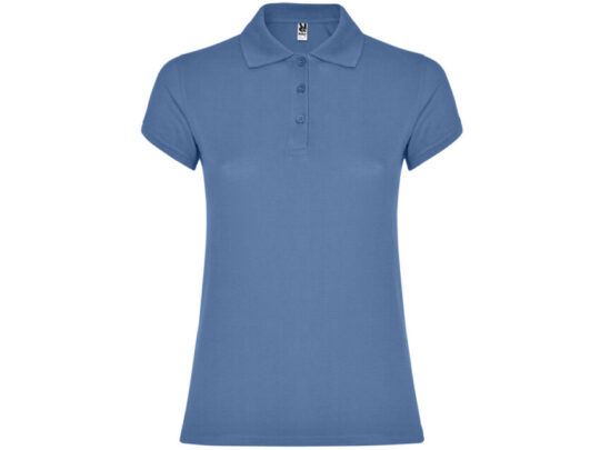 Рубашка-поло Star женская, лазурно-голубой (L), арт. 028146803