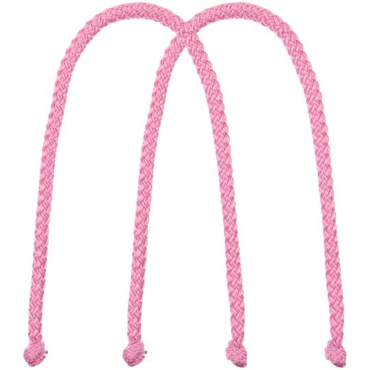 Ручки Corda для пакета M, розовые