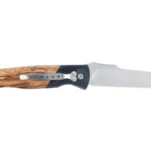 Нож складной Stinger, 105 мм (серебристый), материал рукояти: стеклопластик G10, древесина зебрано, арт. 028206803