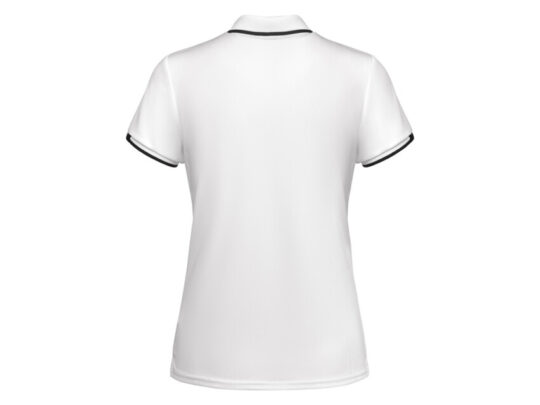 Рубашка-поло Tamil женская, белый/черный (L), арт. 028141603