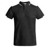 Рубашка-поло Tamil мужская, черный/белый (2XL), арт. 028144303