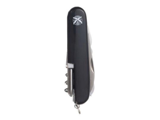 Нож перочинный Stinger, 89 мм, 15 функций, материал рукояти: АБС-пластик (чёрный), арт. 028205903