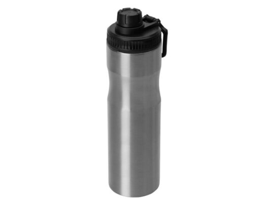 Бутылка для воды Supply Waterline, нерж сталь, 850 мл, серебристый/черный, арт. 028149503