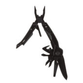 Мультитул Stinger, 105×45 мм, 13 функций, сталь, чёрный, в комплекте 9 насадок и нейлоновый чехол, арт. 028201703