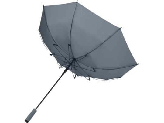 Зонт трость 23 Niel из переработанного ПЭТ-пластика, полуавтомат — Серый, арт. 028213803