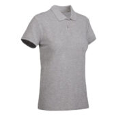 Рубашка поло Prince женская, серый меланж (S), арт. 028111703