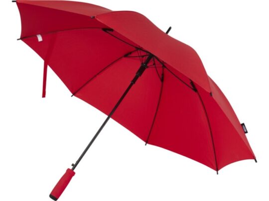 Зонт трость 23 Niel из переработанного ПЭТ-пластика, полуавтомат — Красный, арт. 028213503