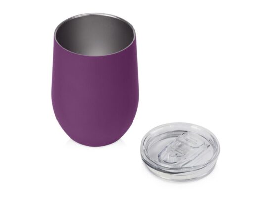 Термокружка Sense Gum, soft-touch, непротекаемая крышка, 370мл, фиолетовый, арт. 028090703
