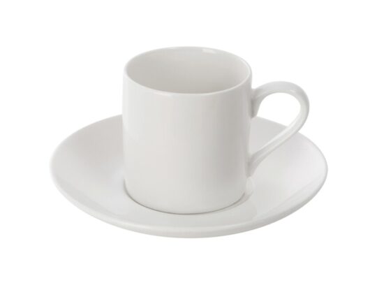 Кофейная пара прямой формы Espresso, 100мл, белый, арт. 028049903