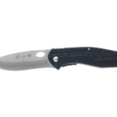 Нож складной Stinger, 95 мм (серебристый), материал рукояти: алюминий (чёрный), арт. 028206703