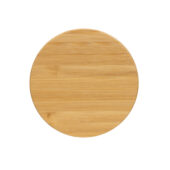 Стакан из переработанного полипропилена GRS с бамбуковой крышкой, 300 мл, арт. 028158306