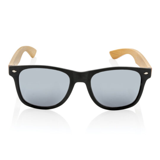 Солнцезащитные очки из переработанного пластика RCS с бамбуковыми дужками, арт. 028160306