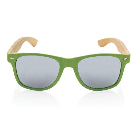 Солнцезащитные очки из переработанного пластика RCS с бамбуковыми дужками, арт. 028160506