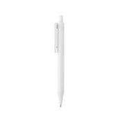 Ручка из переработанного ABS-пластика GRS с бамбуковым клипом, арт. 028115006