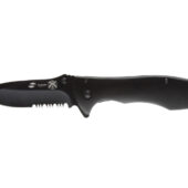 Нож складной Stinger, 80 мм, (чёрный), материал рукояти: сталь/алюминий (чёрный), арт. 028208103