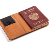 Обложка для паспорта Нит, оранжевый, арт. 028057803