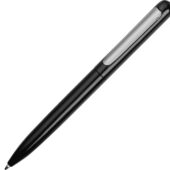 Ручка металлическая шариковая Skate, черный/серебристый, арт. 028151403