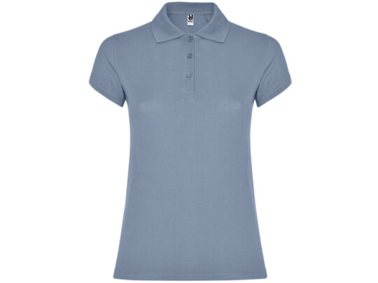 Рубашка-поло Star женская, спокойный синий (XL), арт. 028148003