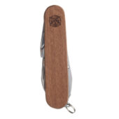 Нож перочинный Stinger, 90 мм, 10 функций, материал рукояти: древесина сапеле, арт. 028205403