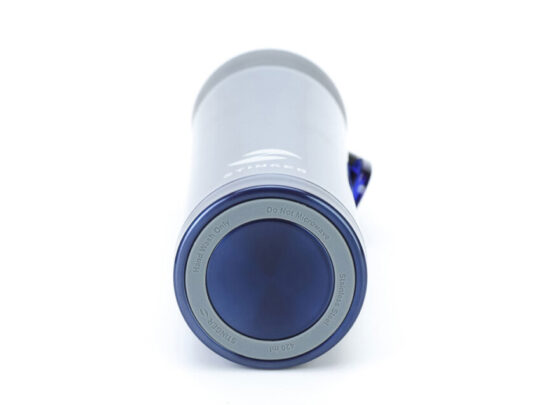 Термокружка Stinger, 0,42 л, сталь/пластик, синий глянцевый, 7,5 х 6,9 х 22,2 см, арт. 028209803
