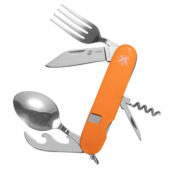 Нож перочинный Stinger, 109 мм, 8 функций, материал рукояти: АБС-пластик (оранжевый), арт. 028204903