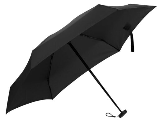 Складной cупер-компактный механический зонт Compactum, черный, арт. 028090503