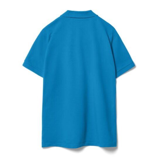 Рубашка поло мужская Virma Premium, бирюзовая, размер L