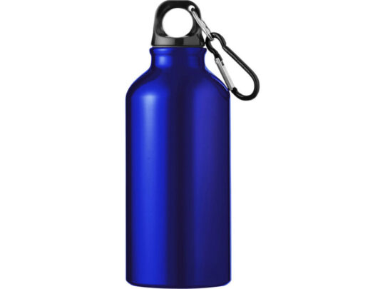 Бутылка для воды с карабином Oregon, объемом 400 мл, синий (400 мл), арт. 028272703