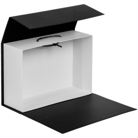 Коробка Case Duo, белая с черным