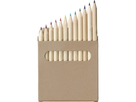 Набор карандашей для раскрашивания Artemaa с 12 предметами, натуральный, арт. 028270303