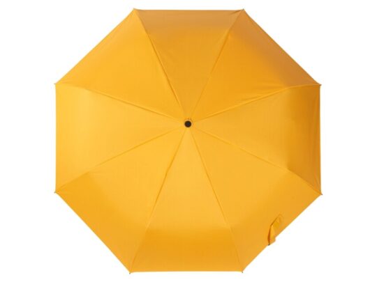 Зонт-автомат Dual с двухцветным куполом, желтый/черный, арт. 028263803
