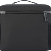 Водонепроницаемая сумка-холодильник Aqua на 20 банок, сплошной черный, арт. 028273803