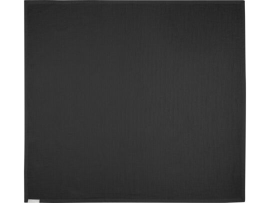 Вафельное одеяло Abele 150 x 140 см из хлопка, сплошной черный, арт. 028385003